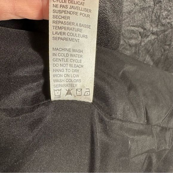 Conrad C Woman Women’s Jacket Stitching Soft Lightweight Black Faux Leather 20 - Picture 13 of 13